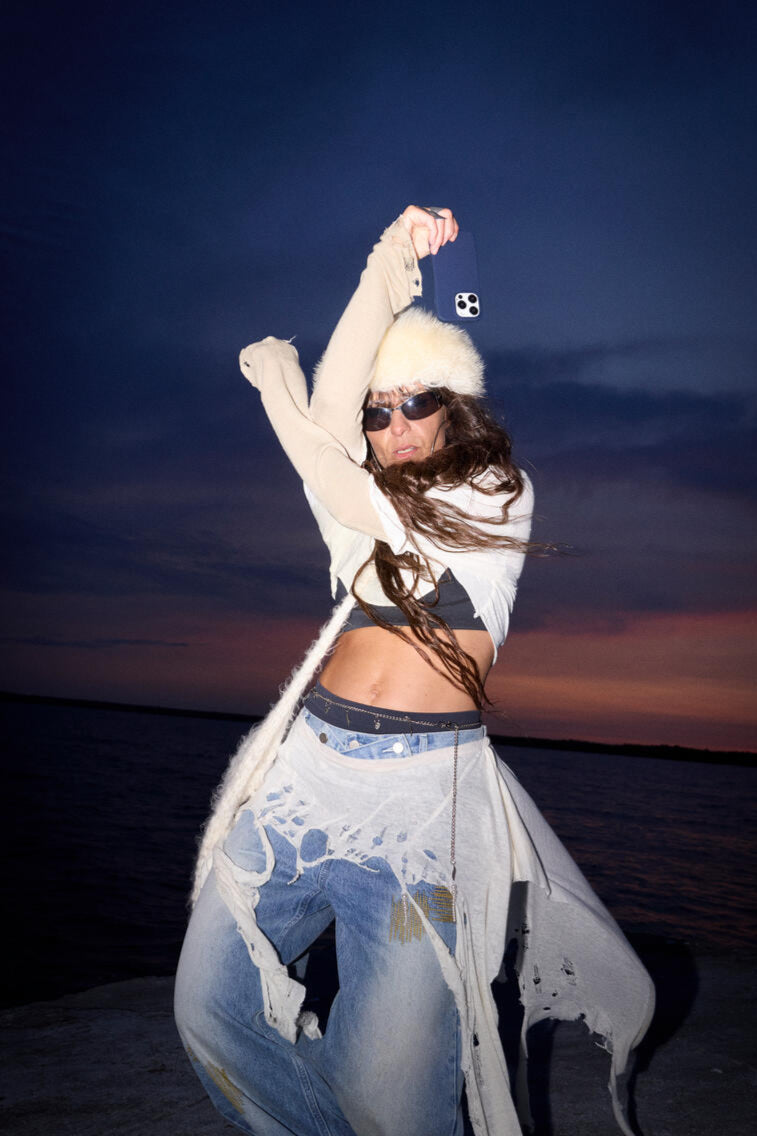 Silicone iPhone cover - Midnight Blue